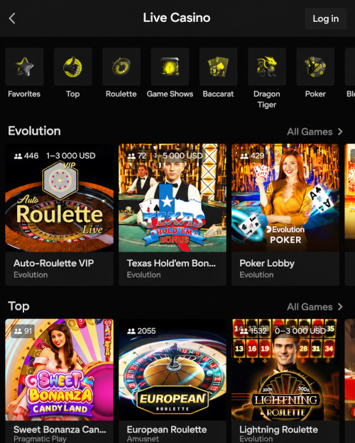 Parimatch live-casino