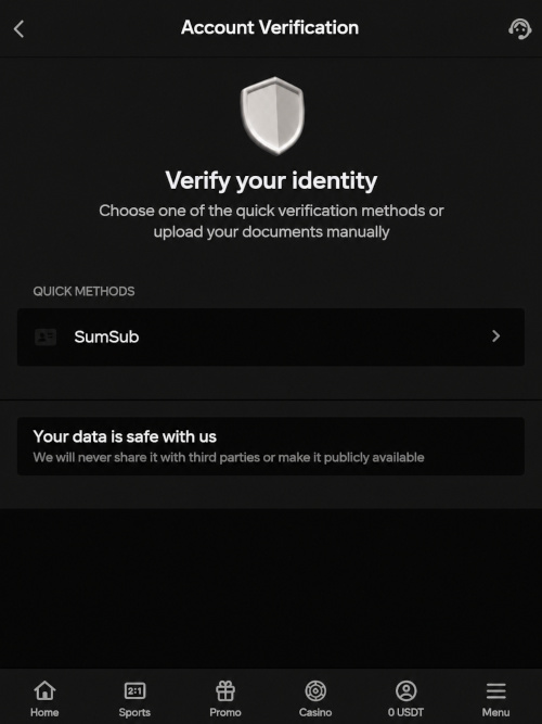 Zagruzka documents in lichnom dashboard for prohozhdeniya verification